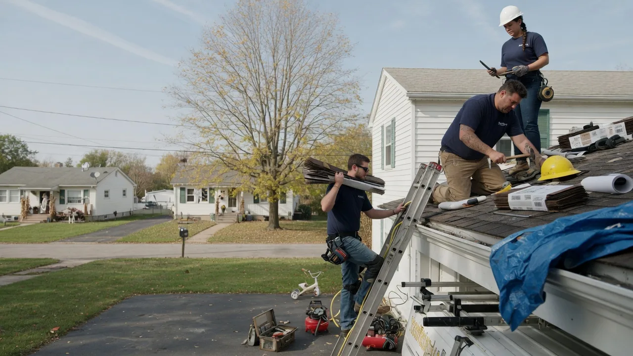 Local Roofing Contractors in Schneider, IN near me
